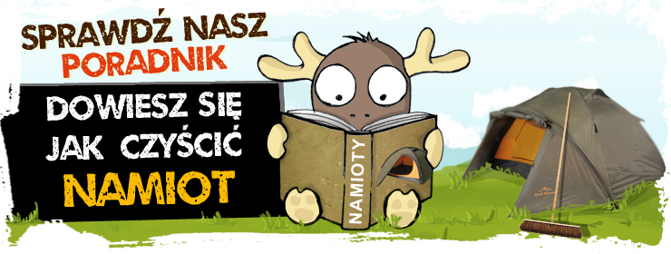 Poradnik - czyszczenie namiotu turystycznego